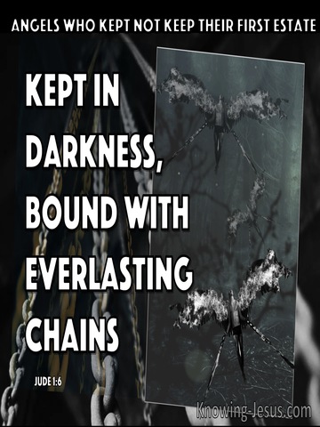 Jude 1:6 Kept In Darkness Bound With Everlasting Chains (white)